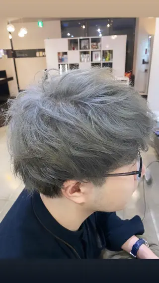 ショート ヘアアレンジ メンズ DISCOHAIRsanc（ルジャルダン町田）所属・烏山 達也のヘアスタイル
