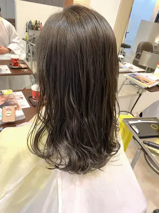 セミロング メンズパーマ/難波/ 心斎橋　室園亮佑のヘアスタイル