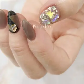 ネイル おうちのネイルサロン konpeiTou〜こんぺいとう〜所属・おうちのネイルサロン KonpeiTouのネイルデザイン