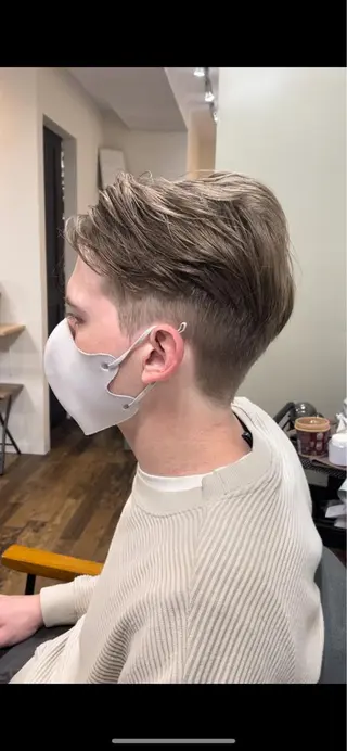 ショート メンズ TELA HAIR 大網店所属・TELAHAIRマネ ージャー島袋昂也のヘアスタイル