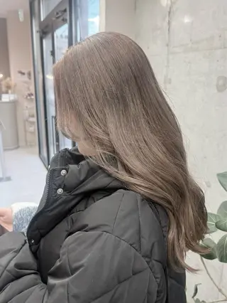 ロング ハイトーン×艶カラー 🤍MIZUKIのヘアスタイル