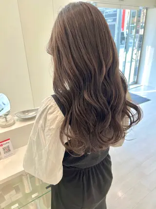 ロング ParveMix 佐々木梨紗🤍のヘアスタイル