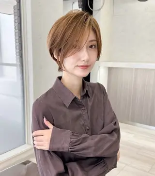 ショート カラー atsuki ショート特化のヘアスタイル