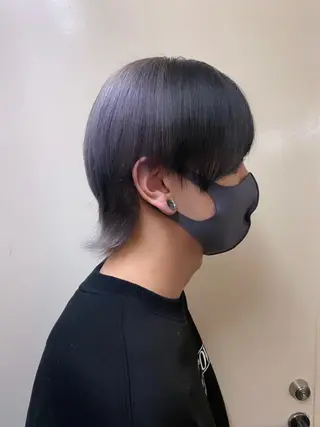 カラー メンズ 透明感/韓国風 🤍moeka🤍のヘアスタイル