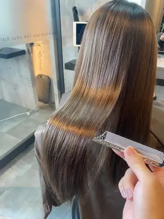 ロング カラー 🟡【美髪専門店】 ✨褒め髪/艶髪🟡のヘアスタイル