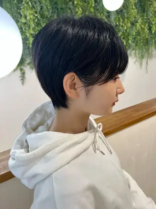 ショート LucksiMie 銀座店所属・【韓国 レイヤー 髪質改善✨】かずのヘアスタイル