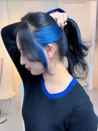ロング カラー インナーカラー/レイ ヤーカット♡/マキシのヘアスタイル