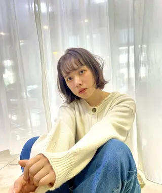 ショート カラー emu🤍𐙚 Miyuのヘアスタイル