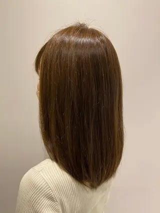 ミディアム カラー 艶髪🌿美髪 大塚礼乃【西荻窪】のヘアスタイル