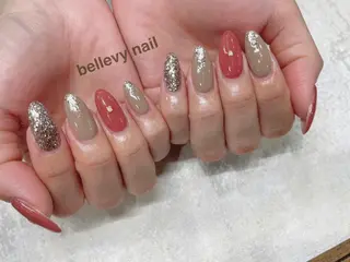 ネイル bellevy所属・藤原 はずきのネイルデザイン