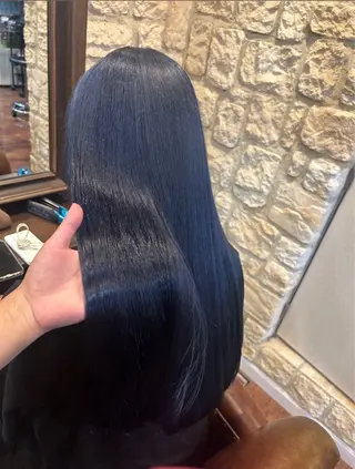 ロング カラー ヘアアレンジ 大城 統也のヘアスタイル