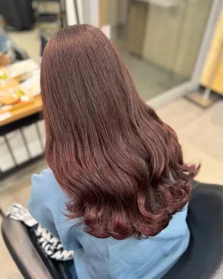 ロング 【DEST】 KAHOのヘアスタイル