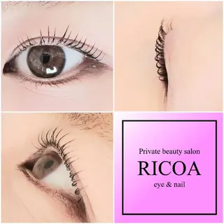 マツエク・マツパ RICOA 酒井のマツエク・マツパデザイン