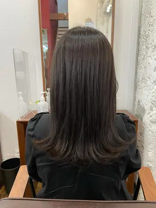 セミロング カラー ツヤ美髪💐 髪質改善/高山愛来のヘアスタイル