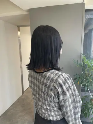 ミディアム soyon心斎橋所属・♡透明感/艶カラー/ M a I ♡のヘアスタイル