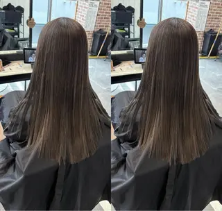 ロング MOMO KAのヘアスタイル