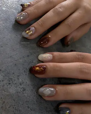 ネイル otsumeyasan所属・わたなべ ちかのネイルデザイン