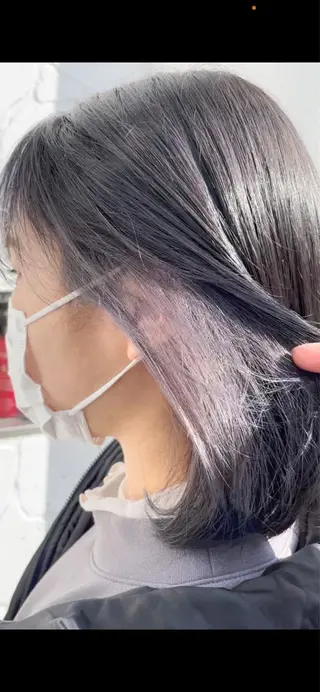 ミディアム 高尾亮輔/ ボブ特化美容師のヘアスタイル