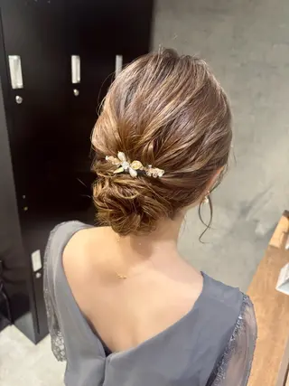 ロング 松井那津子 /ハイライトブリーチのヘアスタイル