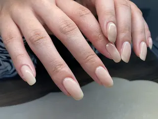 ネイル 𝐴𝑁𝑈𝐸 深爪育成専門サロンのネイルデザイン