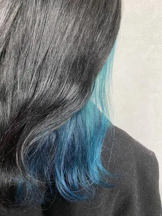 ミディアム カラー パーマ ヘアアレンジ 年間1500人担当 代表 南一路のヘアスタイル