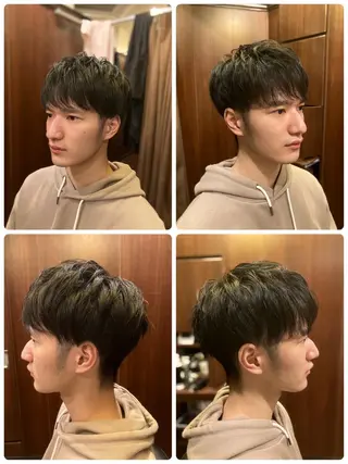 ショート BroTokyo Barbershop 銀座店所属・大河 たいがのヘアスタイル