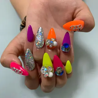 ネイル 🌙🫧CHARME (RUKA)🦋🫧のネイルデザイン