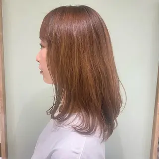 ミディアム ase.糸島店所属・UEDA AYAのヘアスタイル