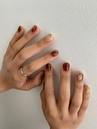 ネイル 【韓国ヘア・ネイル】 HINATA🍒のネイルデザイン