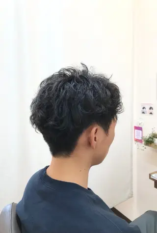 ショート パーマ メンズ ビュート925所属・水野 朝之のヘアスタイル