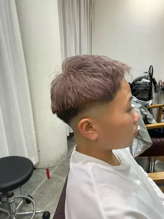 ショート CECIL hair なんば店所属・メンズパーマ 艶髪☆店長☆有馬のヘアスタイル