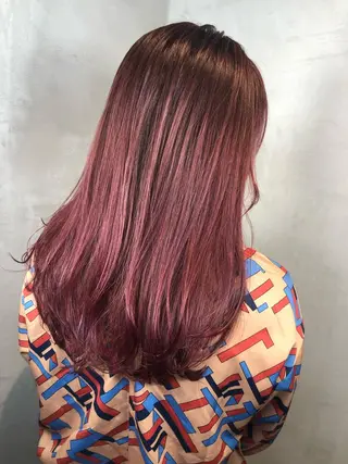 ミディアム カラー 大西 直人のヘアスタイル