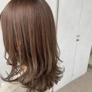 ミディアム カラー ヘアアレンジ 鈴木 拓海のヘアスタイル