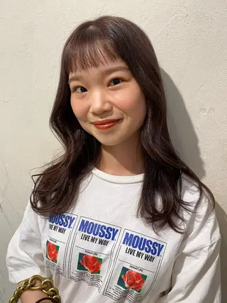 ロング カラー 綾香 /透明感カラーのヘアスタイル