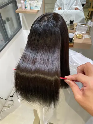 ロング 宮澤  タケル ミディアムヘアのヘアスタイル