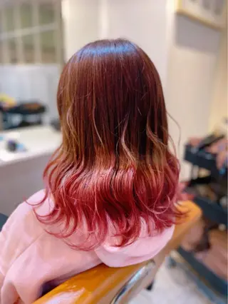 ミディアム カラー 🌈艶髪人気№１🌈 newi池袋店⭐江口のヘアスタイル