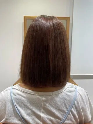 セミロング カラー キラ🌟 艶感color🎀のヘアスタイル