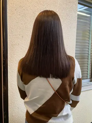 セミロング カラー TO C所属・柔らか透明感ヘア🌙 RIONAのヘアスタイル
