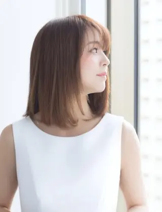 ミディアム PROGRESS 荻野琉生⛄️のヘアスタイル