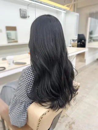ロング カラー 🌼透明感艶カラー オリーブ🌼河村咲のヘアスタイル