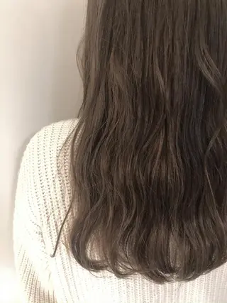 セミロング カラー 韓国hair ·͜· watanabeのヘアスタイル