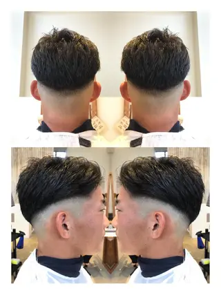 ショート メンズ Emerge武蔵小杉所属・/本物の髪質改善/ 古川新のヘアスタイル