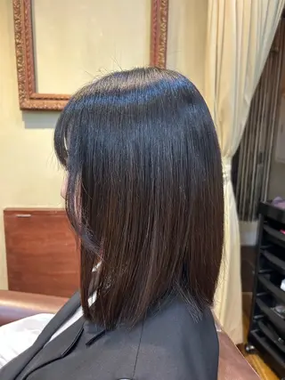 ミディアム 🐱髪質改善/カット モデル あずさ🐱のヘアスタイル