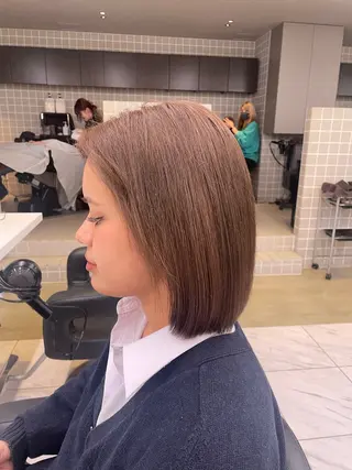 ミディアム カラー 🎀暖色/ラベンダー /paru🤍のヘアスタイル