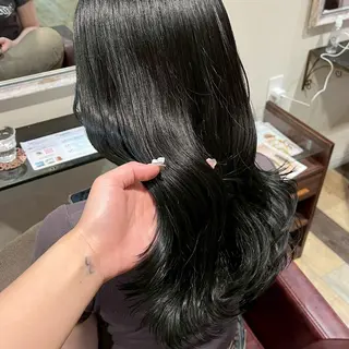 ロング カラー ブリーチなし艶カラー /いくののヘアスタイル