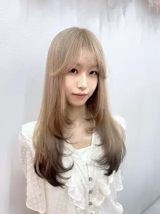 ロング カラー ronmuu 🌟Ayari🌟のヘアスタイル