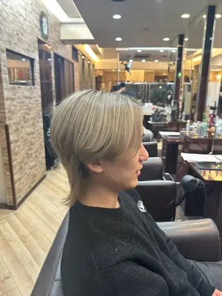 メンズ 縮毛矯正&髪質改善/ きょうの🐺のヘアスタイル