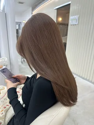 ロング カラー YUIMARL岡山店 MIRAIのヘアスタイル