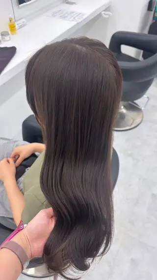 ロング カラー かわいい艶髪🤍 れいな🤍のヘアスタイル