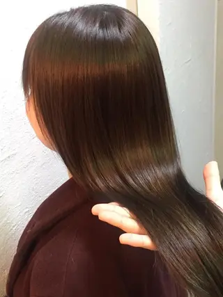 ロング 透明感カラー💎 AYAのヘアスタイル